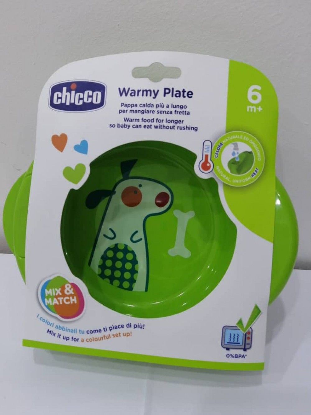 CHICCO ASSIETTE  2EN1 +6M