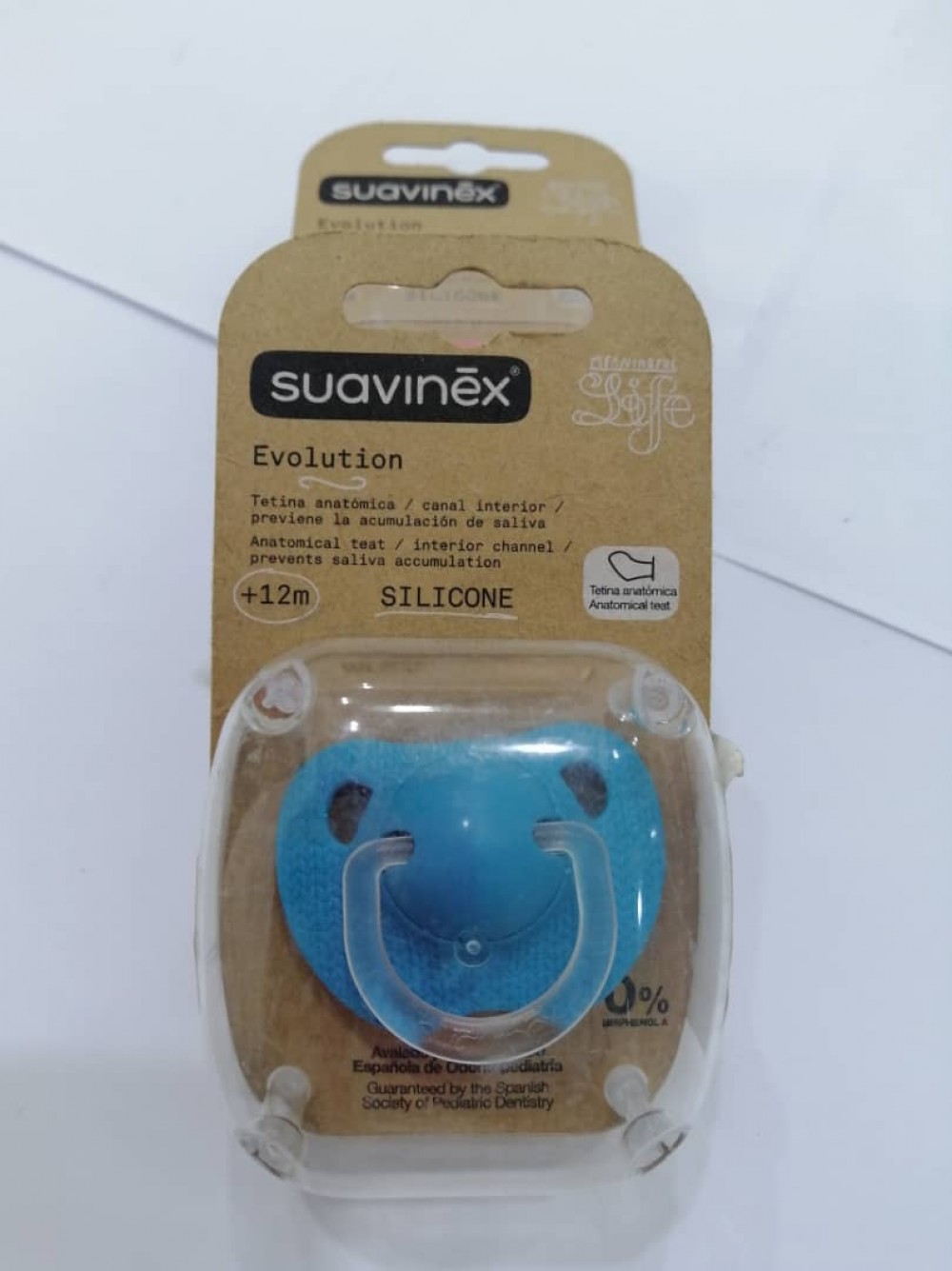 SUAVINEX SUCETTE EVOLU ANAT SILIC +12